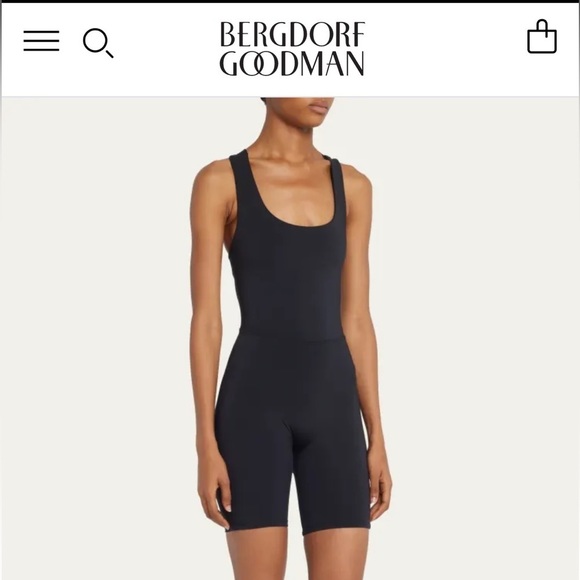 HEROS The Short Unitard Bergdorf Goodman shorts shortard unitard - Picture 16 of 16